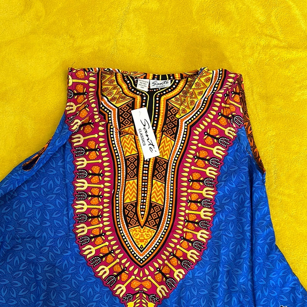 Colorful Dashiki Dress